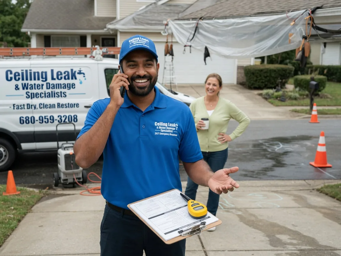 Ceiling Leak Cleanup Windsor, CA FAQs